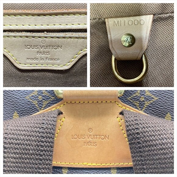 LOUIS VUITTON Brown Monogram Canvas Backpack - Picture 8 of 9